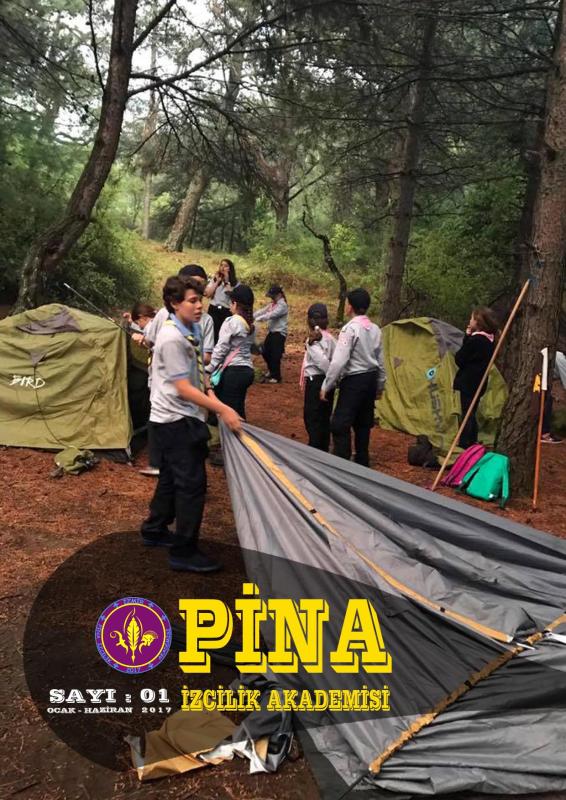 "PiNA" Scout Magazine, 1st issue