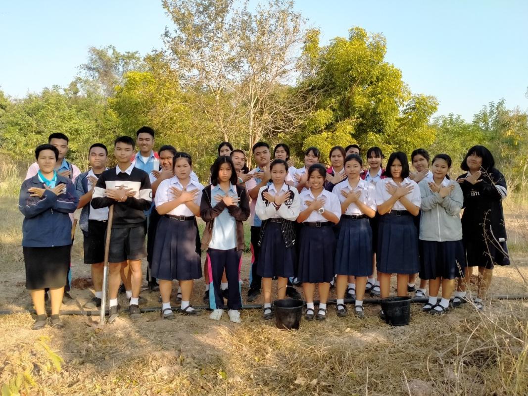 การขุดหลุมปลูกต้นไม้