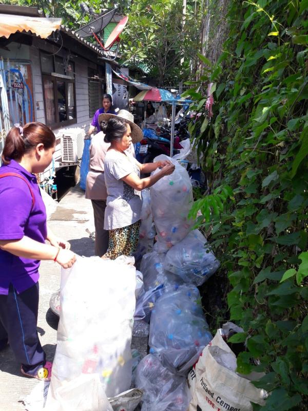 ติดตามผลกิจกรรมซื้อขายขยะโครงการลูกเสือรักษ์โลก