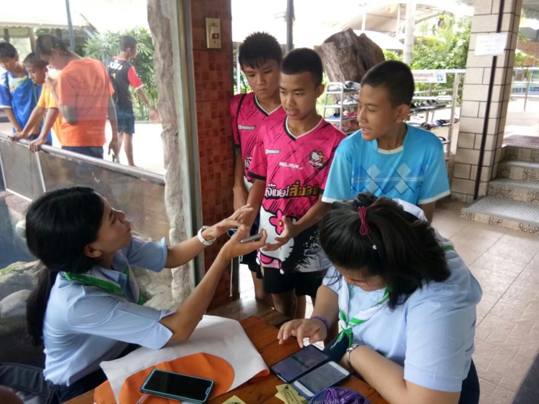 จัดกิจกรรม Messengers of peace 