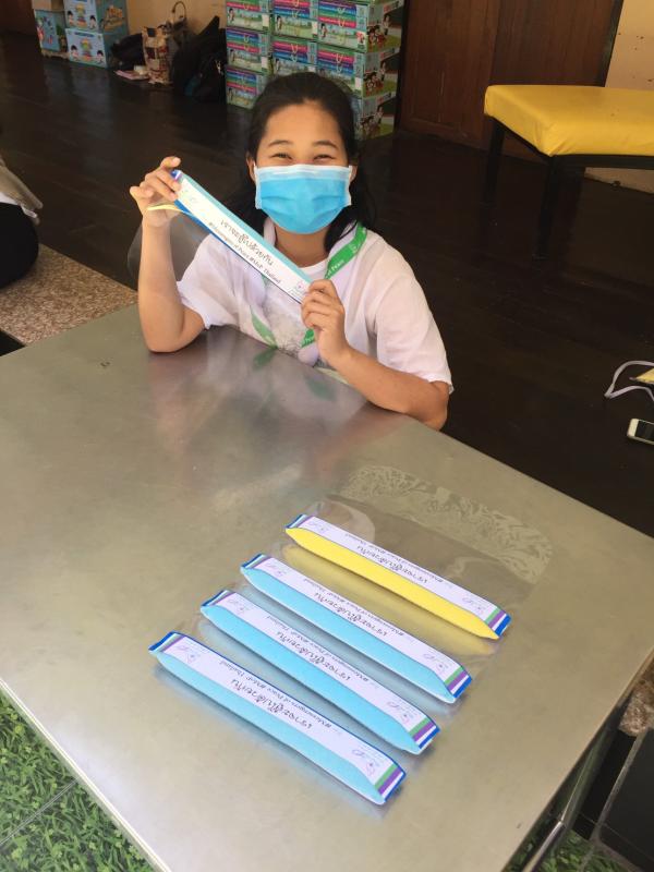 กิจกรรมทำหน้ากากป้องกันโควิด