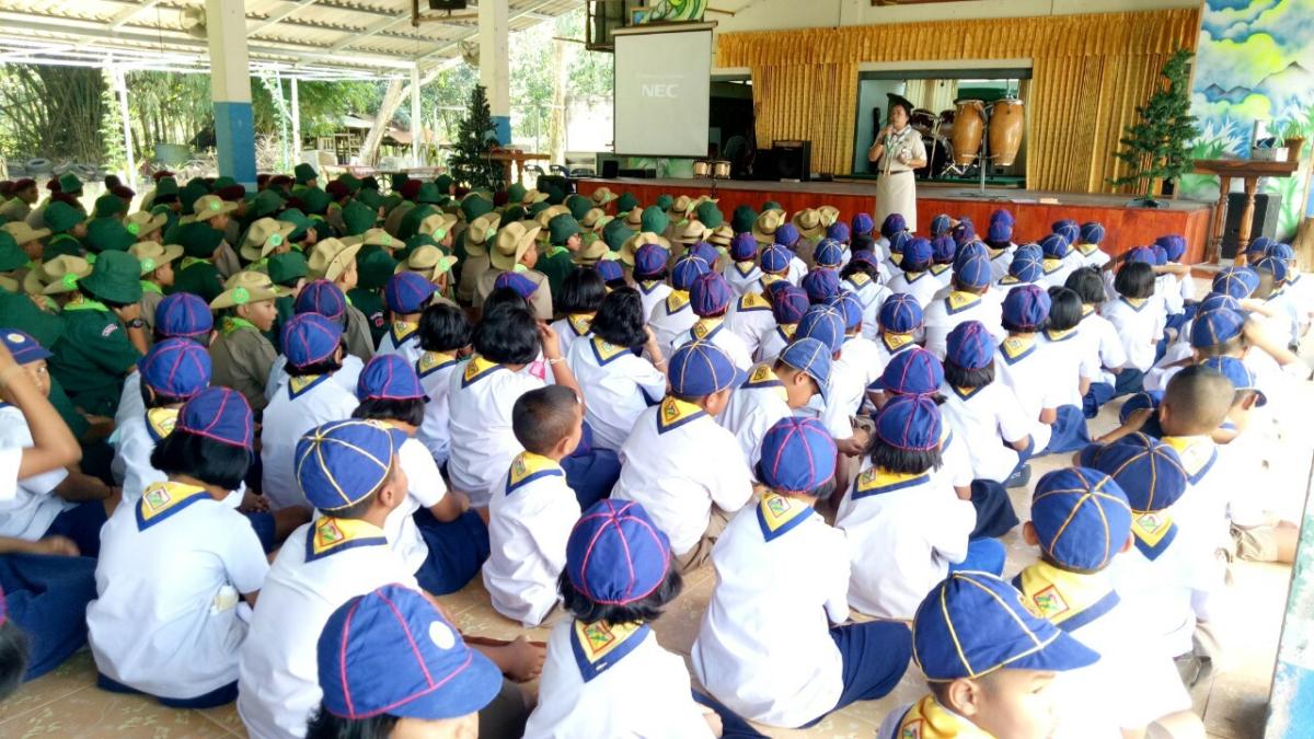 การเตรียมการฝึกอบรมโครงการลูกเสือผู้นำสันติภาพMessenger of Peace