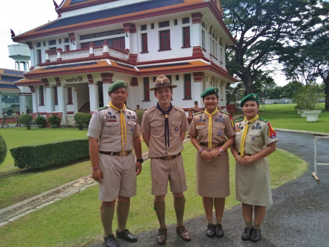 ถ่ายทำสารคดีเรื่องตามรอย "ลูกเสือ"