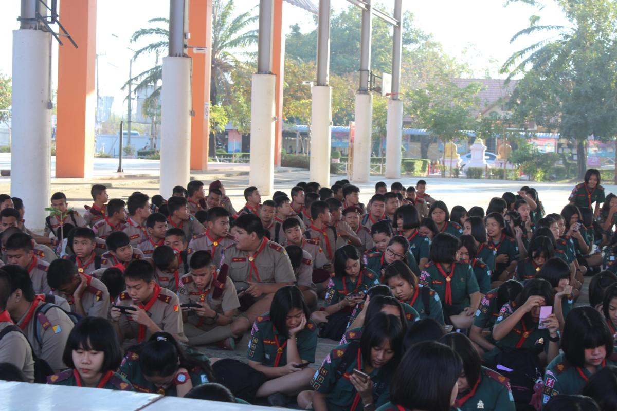 งานเข้าค่ายลูกเสือ ม.3 วันสอง