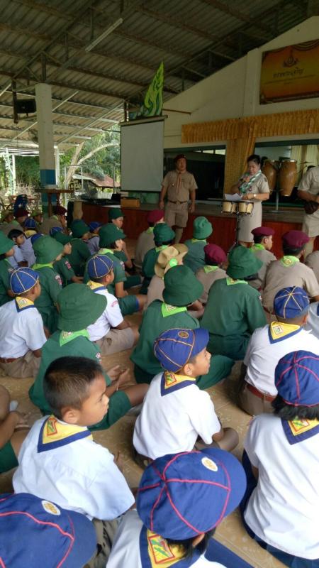 กิจกรรมเข้าเรียนตาม Modules ทั้ง 6 ของลูกเสือ Messenger of Peace