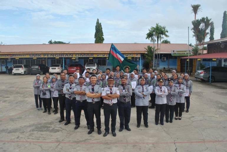Kursus Vigil dan Induksi Pengakap Kelana SMK Pengiran Omar