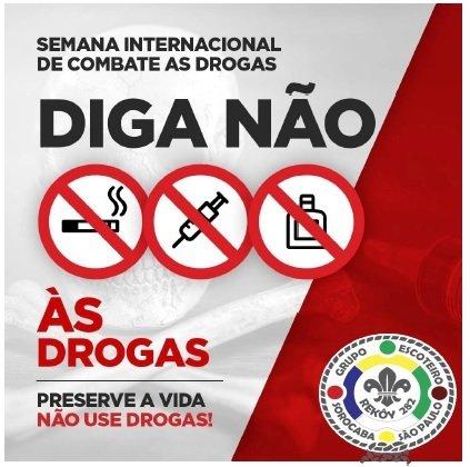 COMBATENDO AS DROGAS E EDUCANDO A PREVENIR