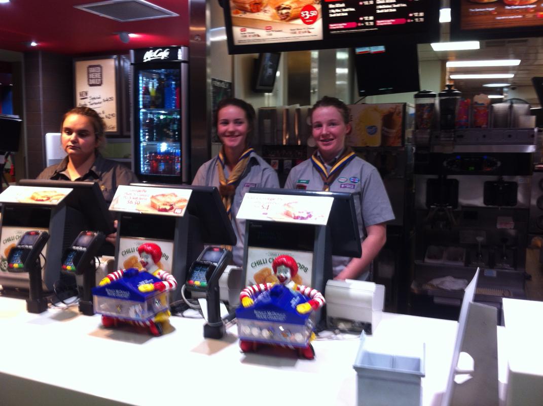 Fundraising for Ronald McDonald House