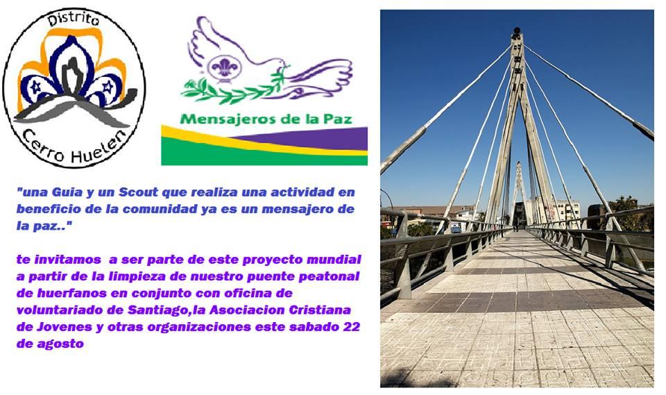 los scouts de santiago pintan santiago