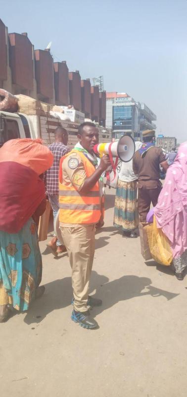Addis Ababa rover scouts response to pandemic.
