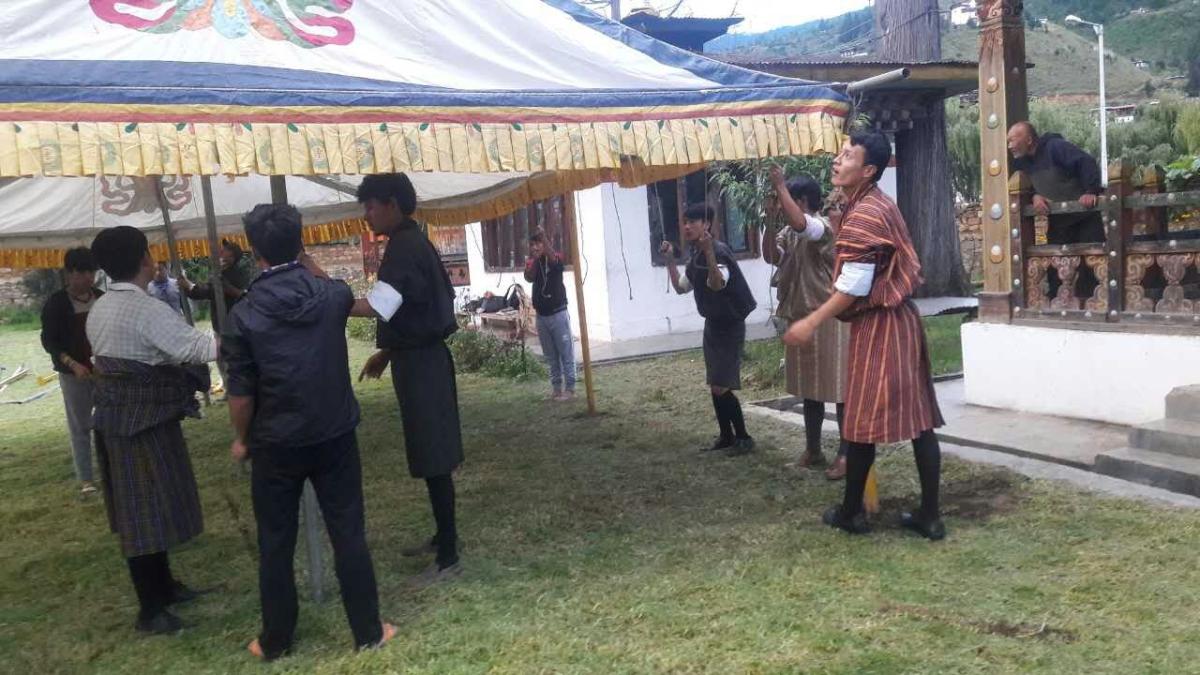 preparation for 10 days long ritual