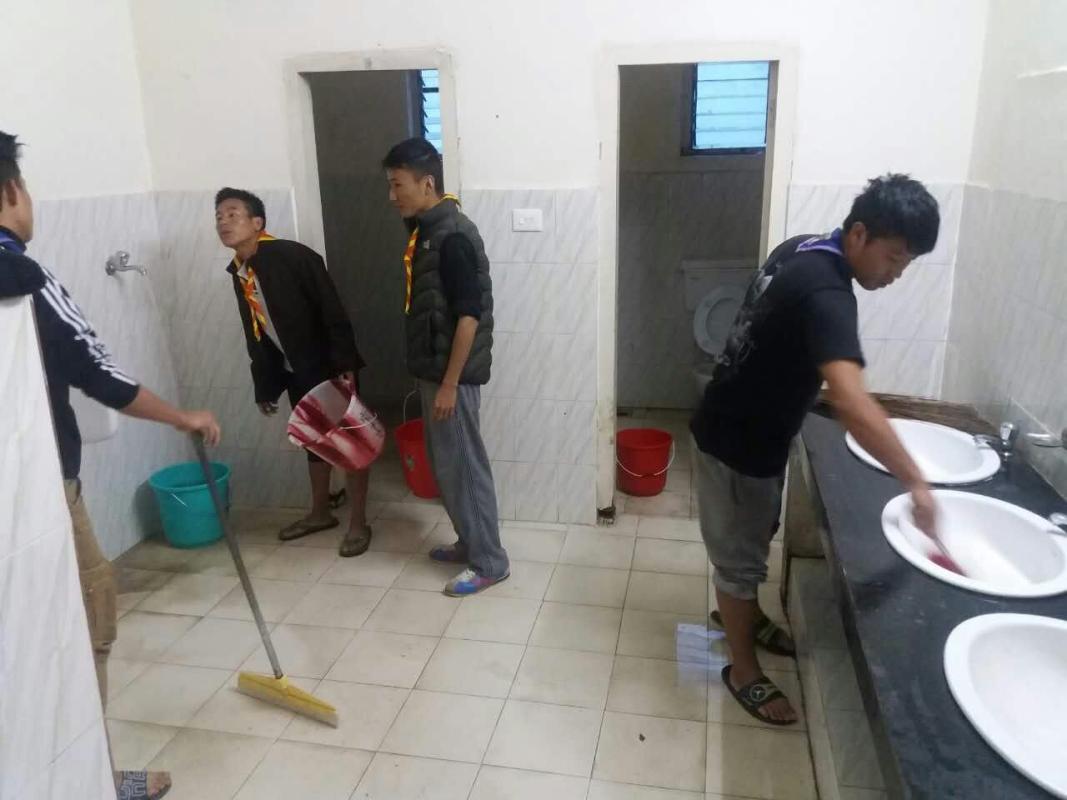 1st university toilet day