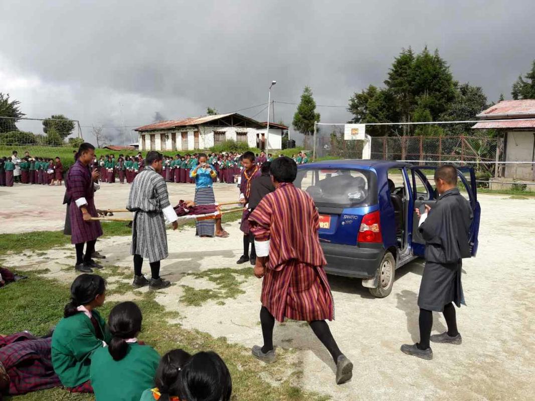 Earth Quake Mock Drill