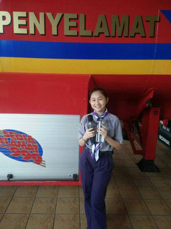 Lawatan sambil belajar ke balai bomba sungai merah sibu 2017