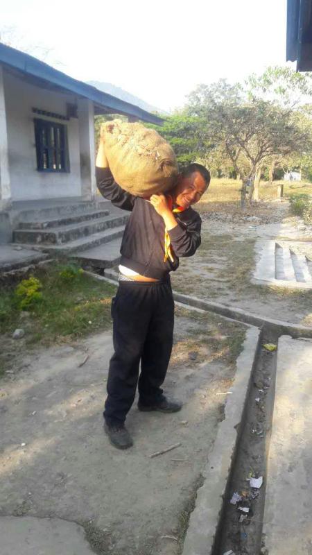 Service to scouts of sarpang district