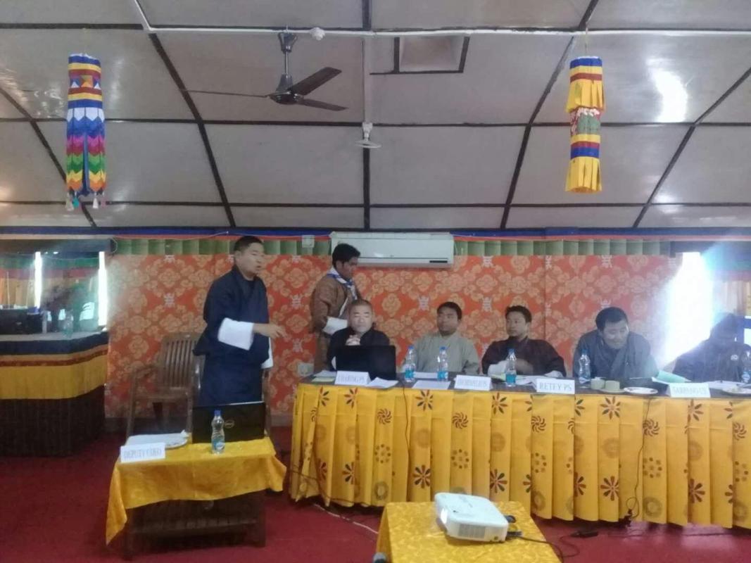 MOP awareness and Advocacy to school principal of Sarpang District, Bhutan