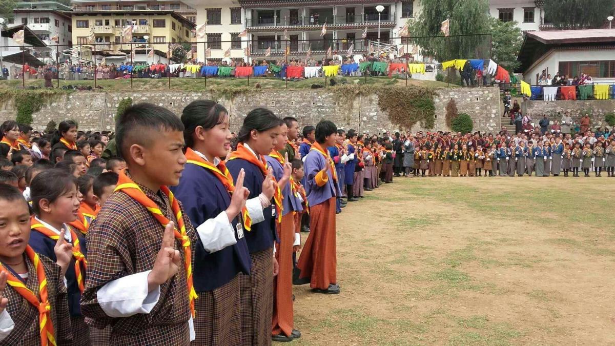 Scouts Investiture Ceremony 