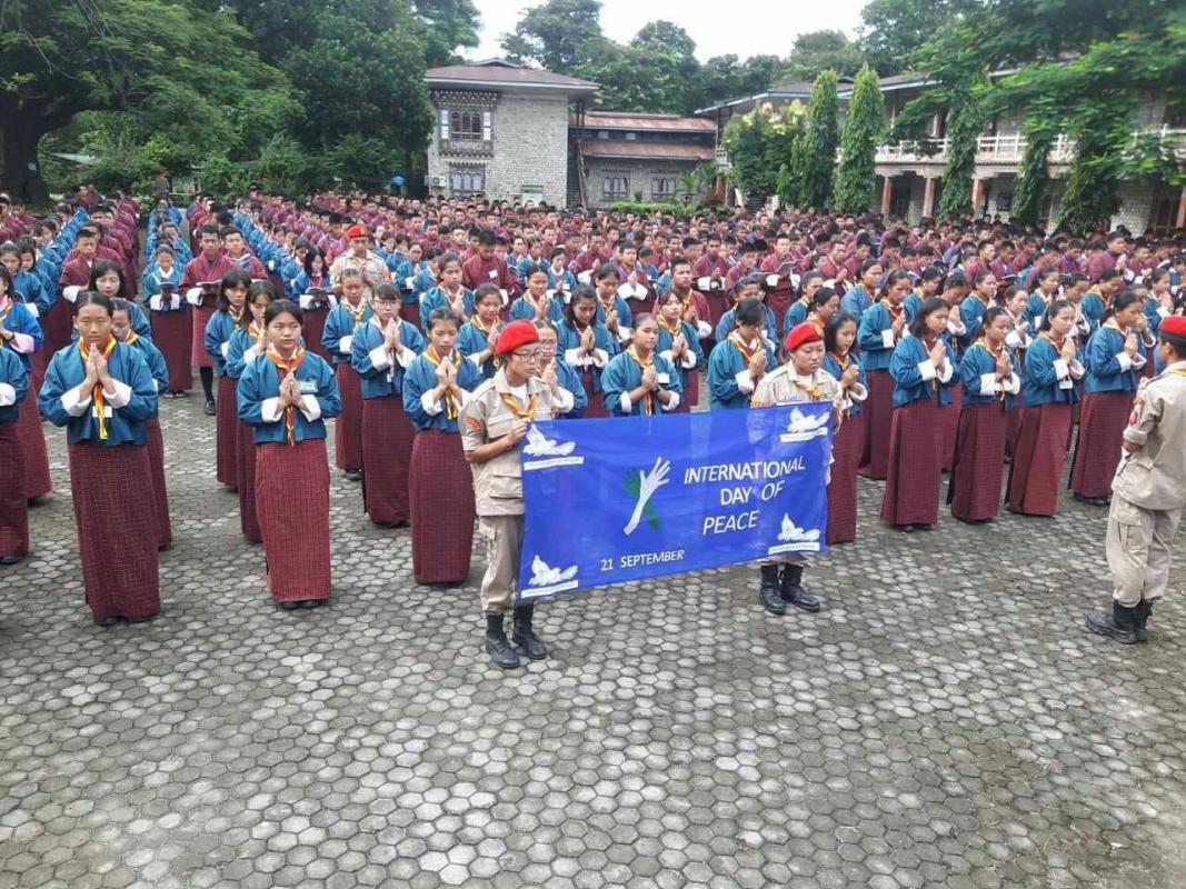 Awareness on international peace day