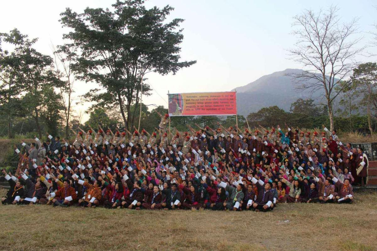 First national level Community Based Scouts gathering.
