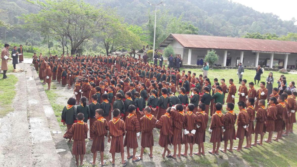 Scouting lesson to nachung scouts 