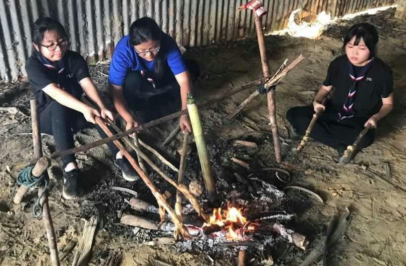 Ujian backwood cooking