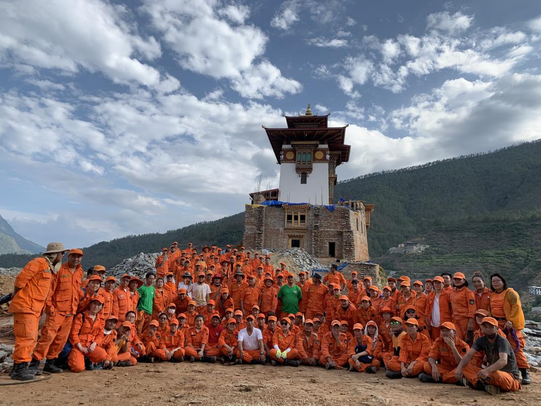 Community Service at Wangdue Phodrang