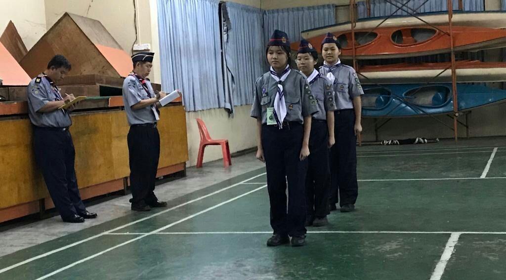 pertandingan kemahiran pengakap peringkat daerah sibu 2019