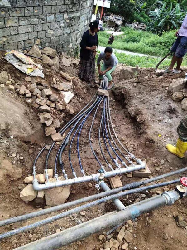 Maintenance and fixing of new water supply 
