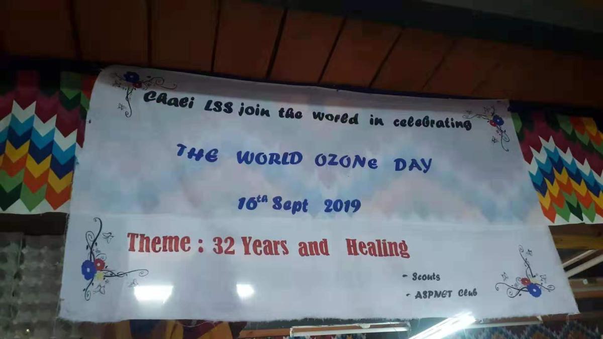 world ozone day celebration.