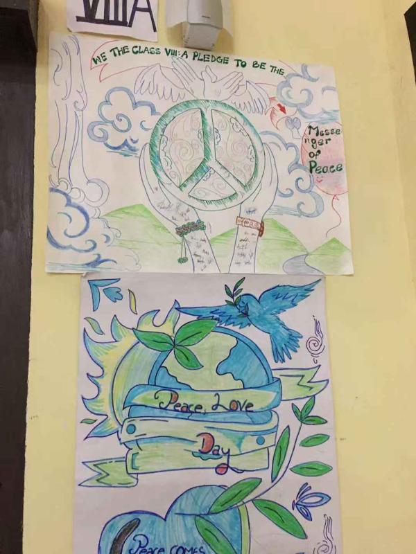 Celebration of international  Peace Day on 21st September in Gelephu MSS