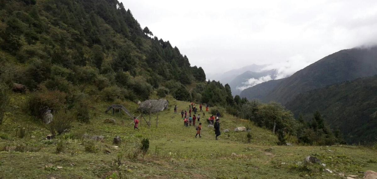 Cheychey Scouts celebrates Peace Day. 