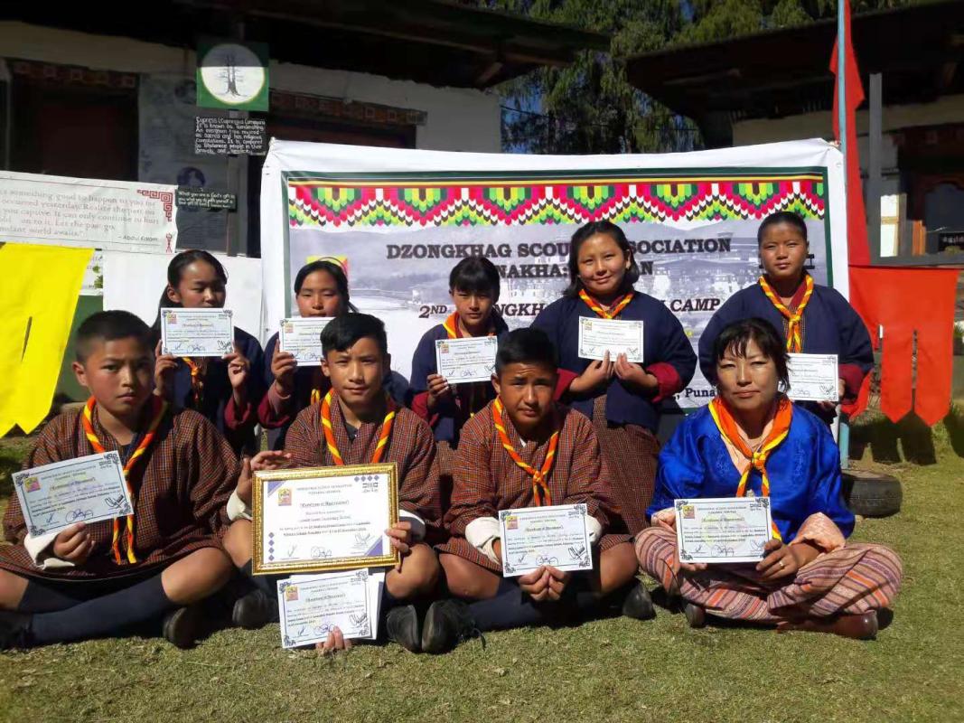 Distrist spiritual camp of Nazhoen scout.