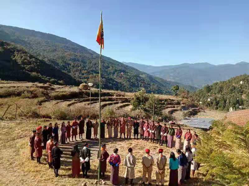 A Week long basic unit leader training  was conducted  at Shengana   