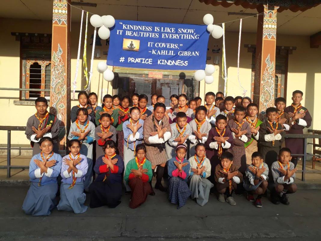 Teaching Scouts on meditation