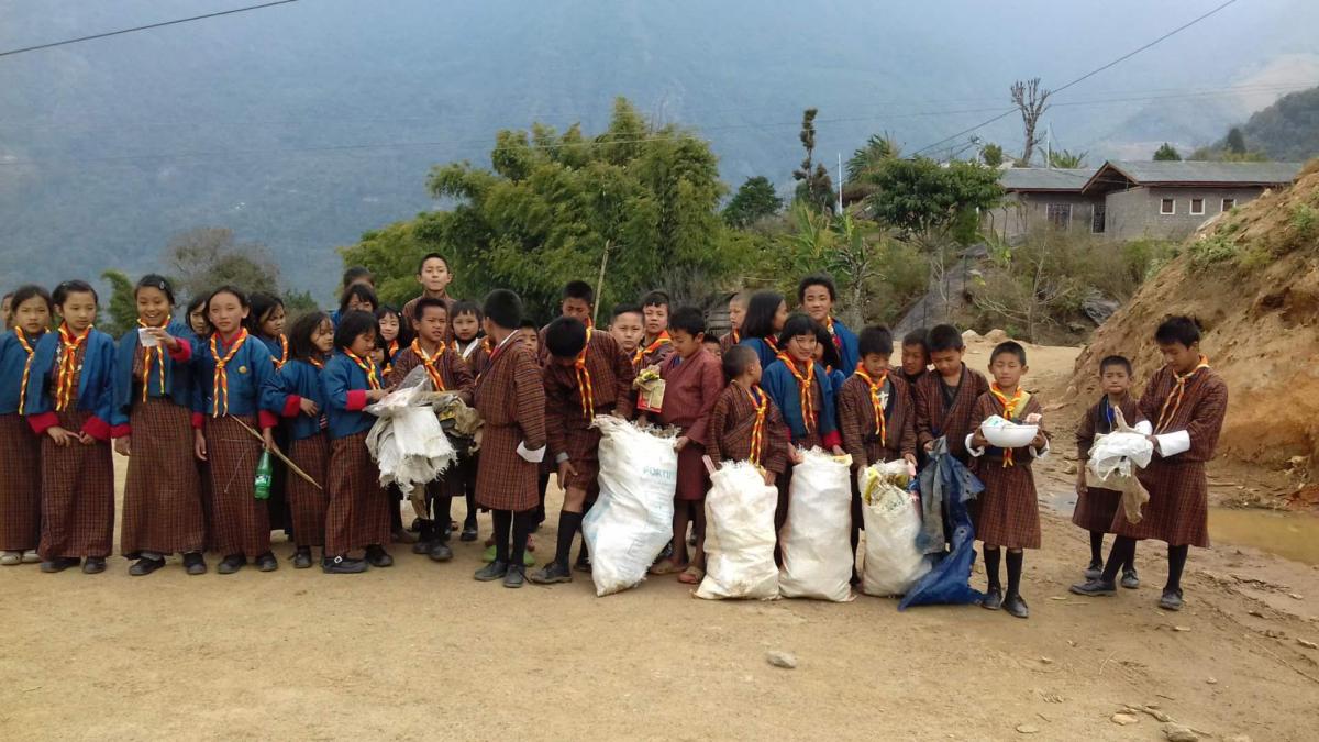 Waste management practices every month of 2nd day