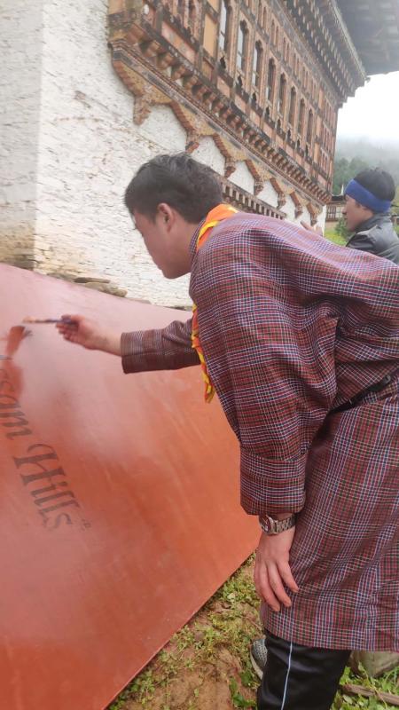 Maintenance  of temple 