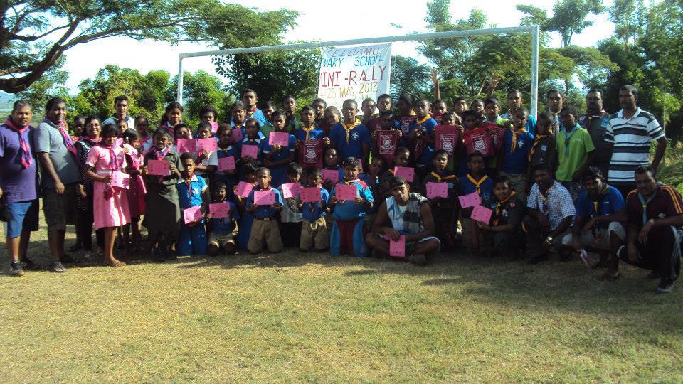 Mini Scouts Rally, Teidamu Primary School, Fiji