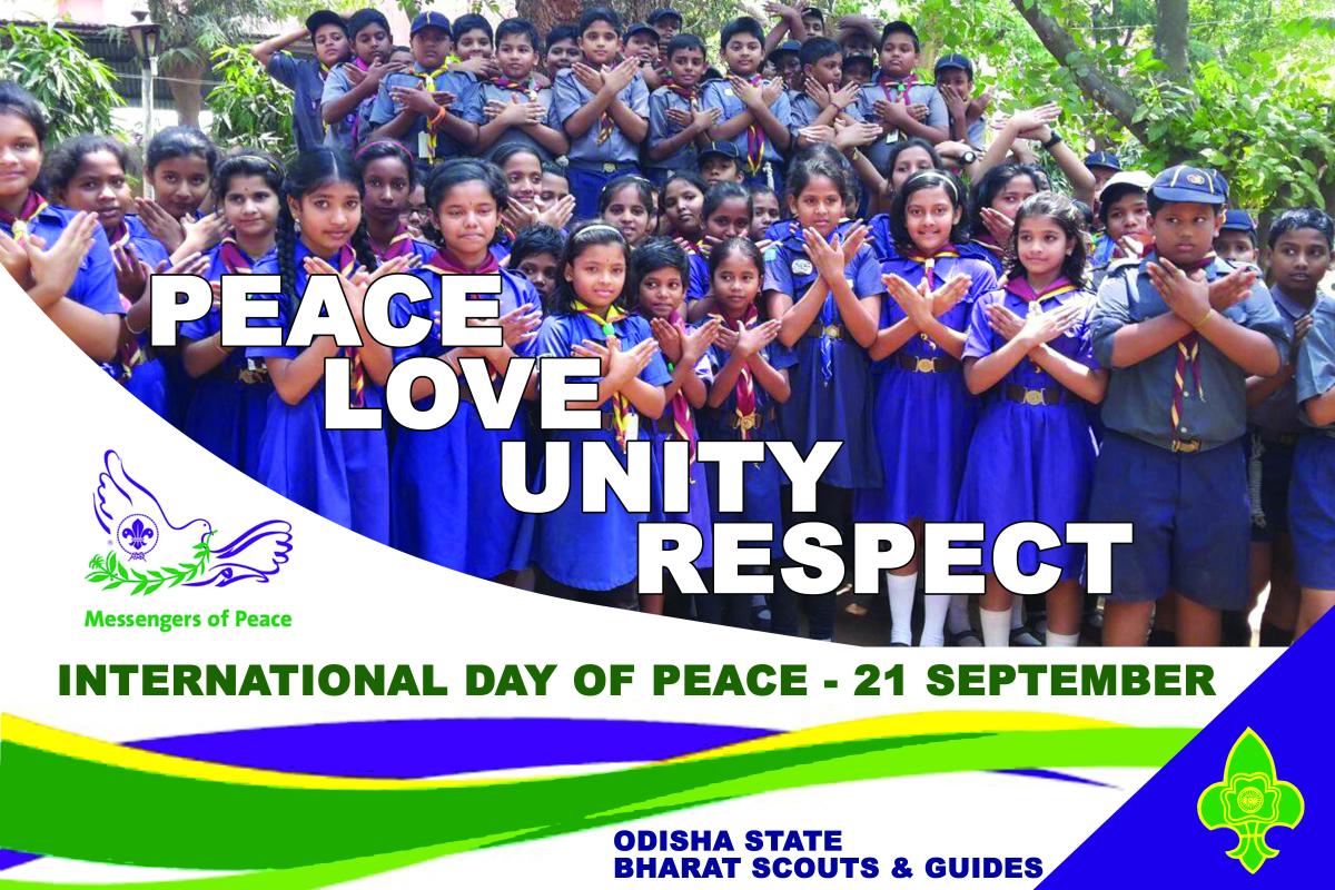 INTERNATIONAL DAY OF PEACE at State Headquarters
