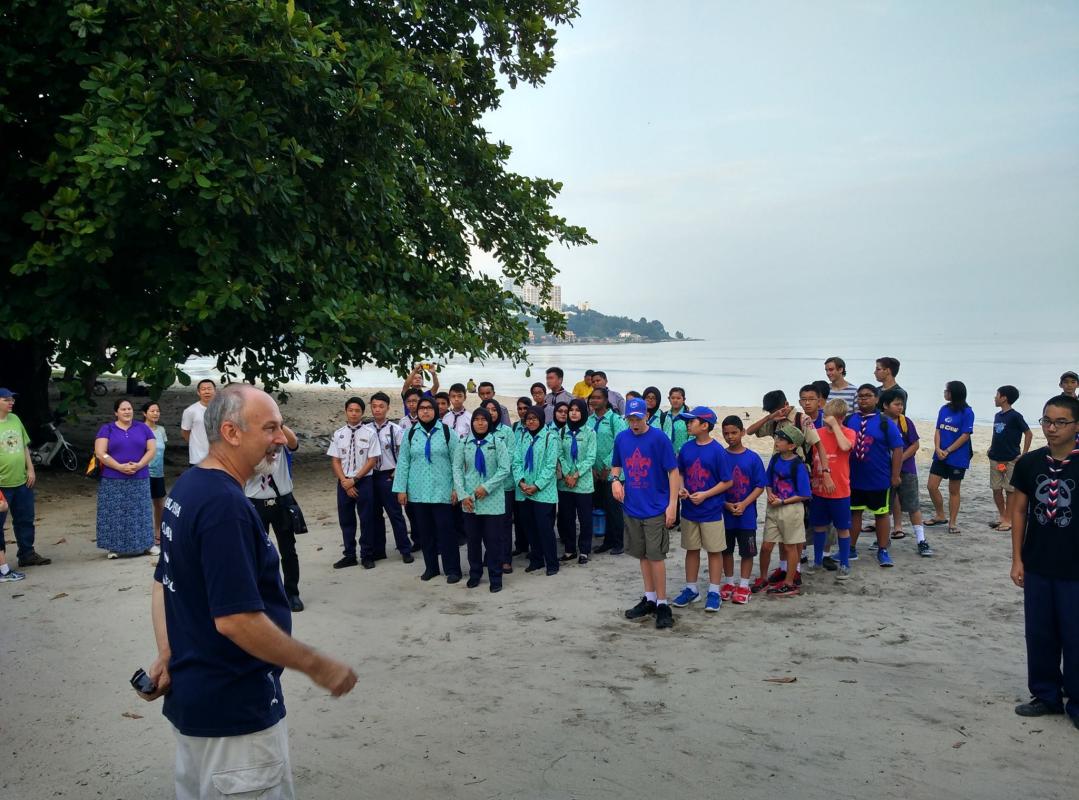Clean Up The Beach JOTA project