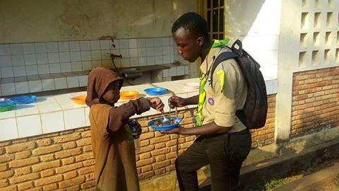 #‎L‬'ESPRIT DU PARTAGE CHEZ LES SCOUTS#