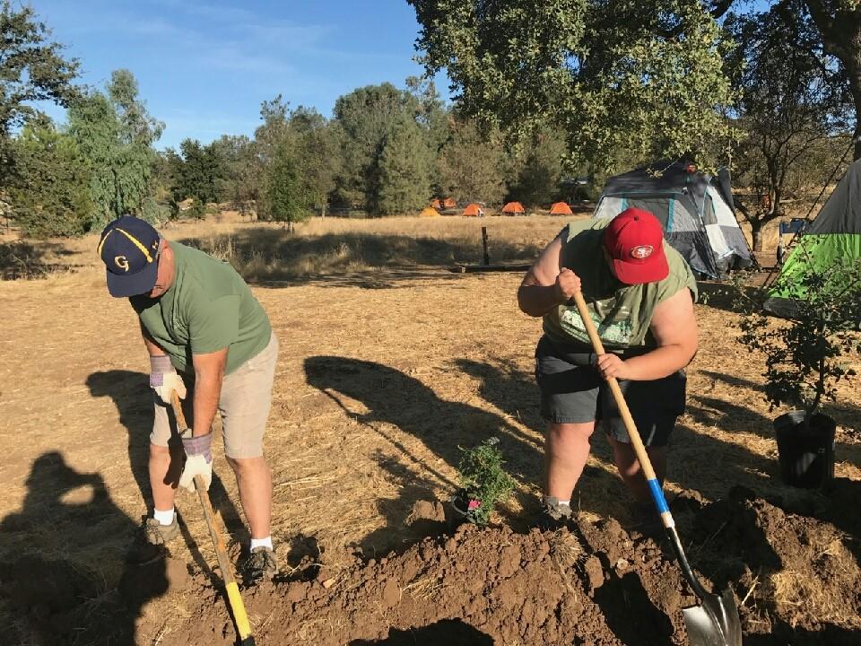 Scout Group 423 National Public Lands Day - New Hogan Lake, CA, USA