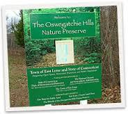 Liter clean up in the Oswegatchie Hills, East Lyme, CT. USA