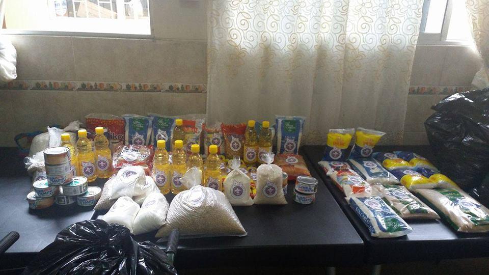 Entrega de Víveres a la Fundación Clemencia y Asilo Sofía Ratinoff de Solimano