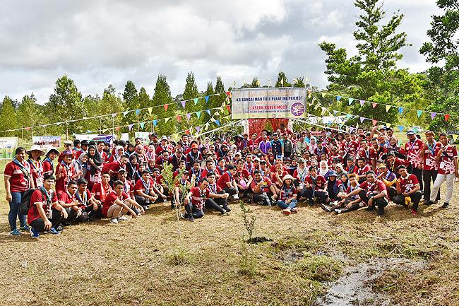 1st ASEAN ROVER MOOT -  TREE PLANTING PROGRAMME