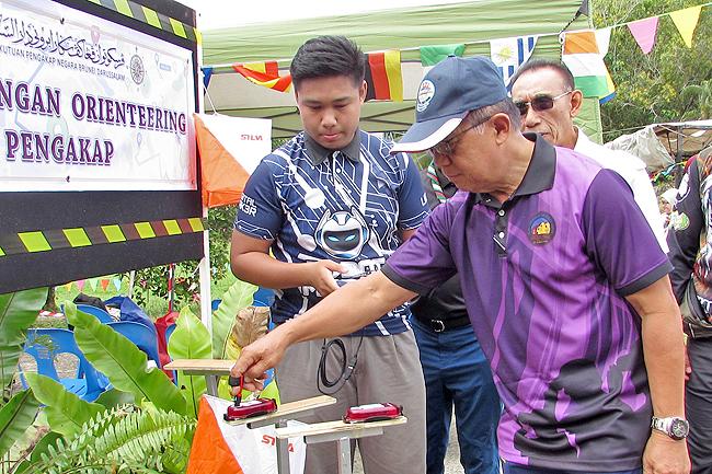 Scouts take part in orienteering challenge