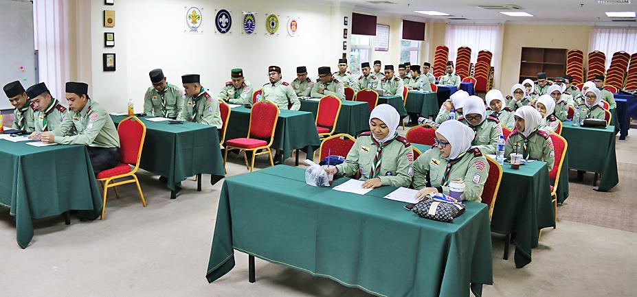 BRUNEI SCOUTS ASSOCIATION ORGANISED GENERAL INFORMATION COURSE ROVER SCOUTS