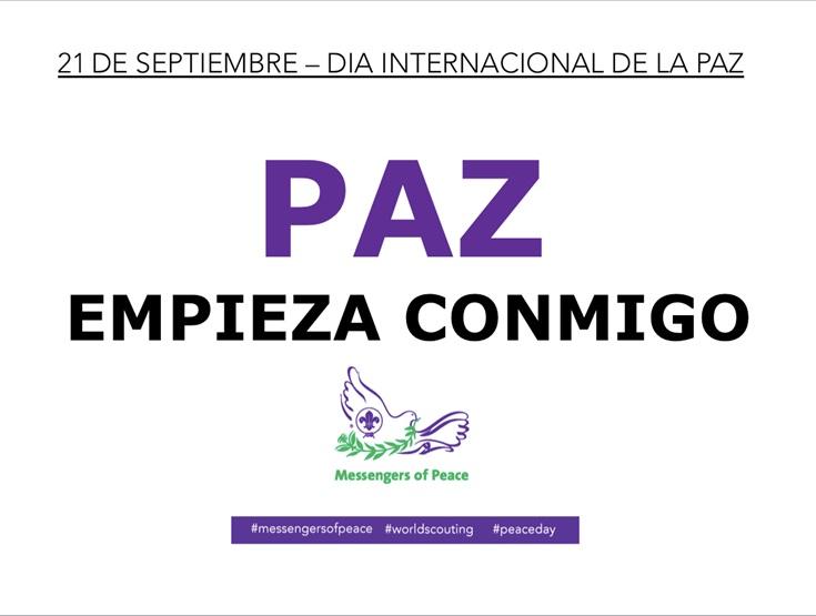 ¡5 retos para vos! - Día Internacional de la Paz