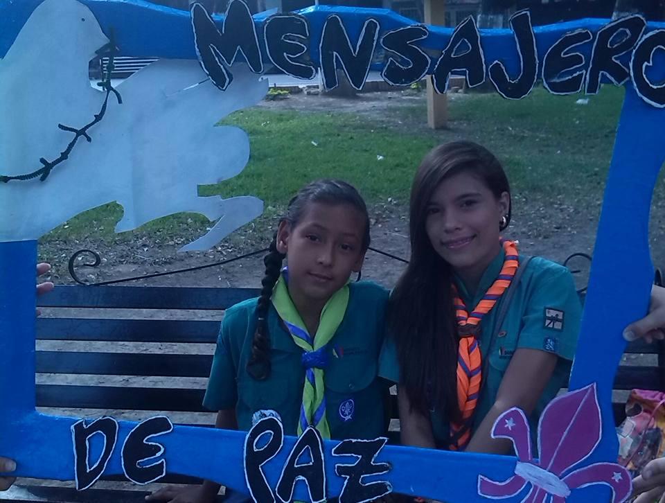 selfie de paz
