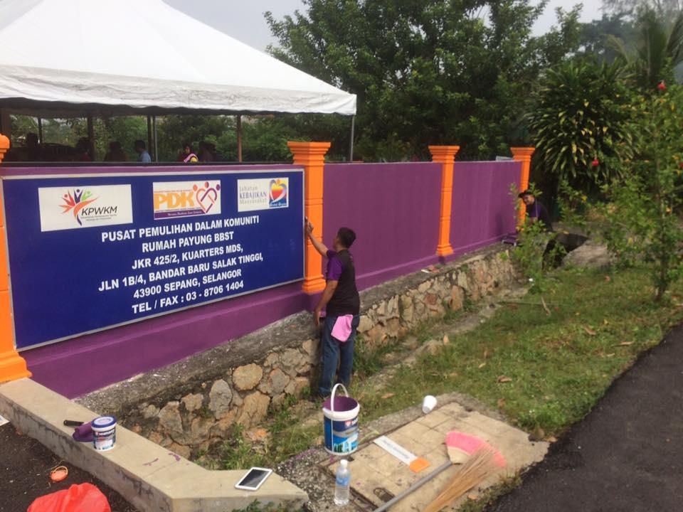 Projek khidmat komiditi menanam sayur 