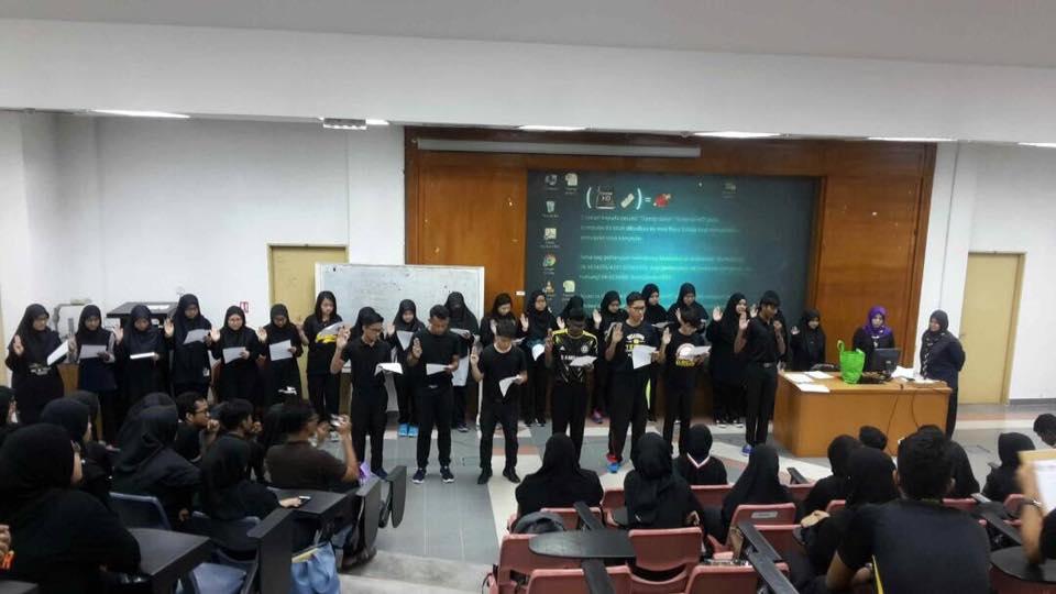 ISTIADAT ANGKAT SUMPAH PELANTIKAN PE KLKM USM 2017/2018